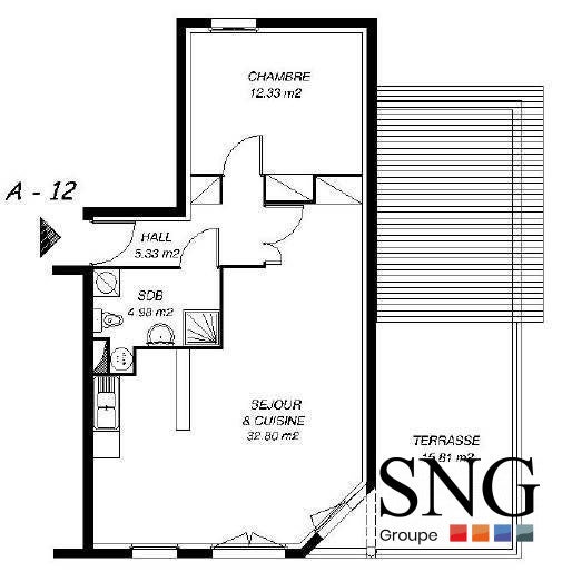 Appartement Résidence Caroline à Yvetot