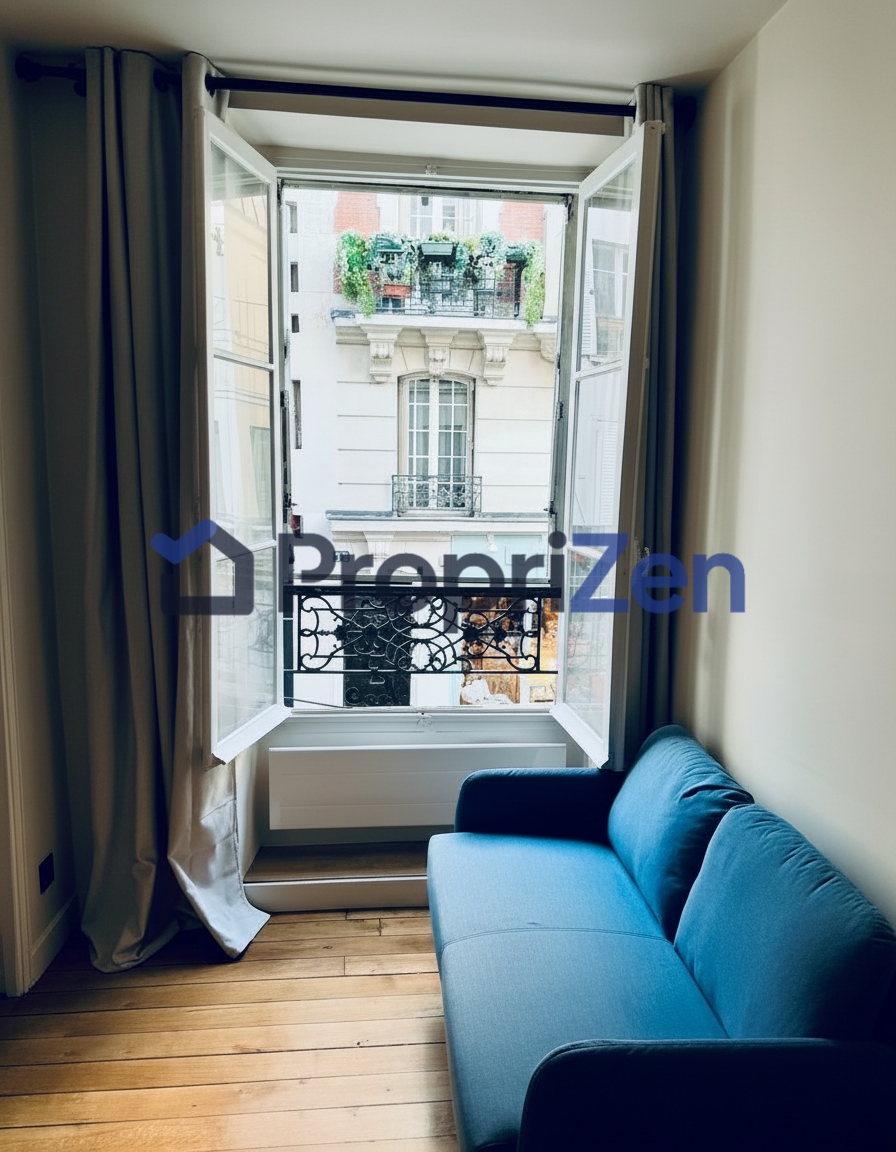 Flat Impasse de Lévis in Paris
