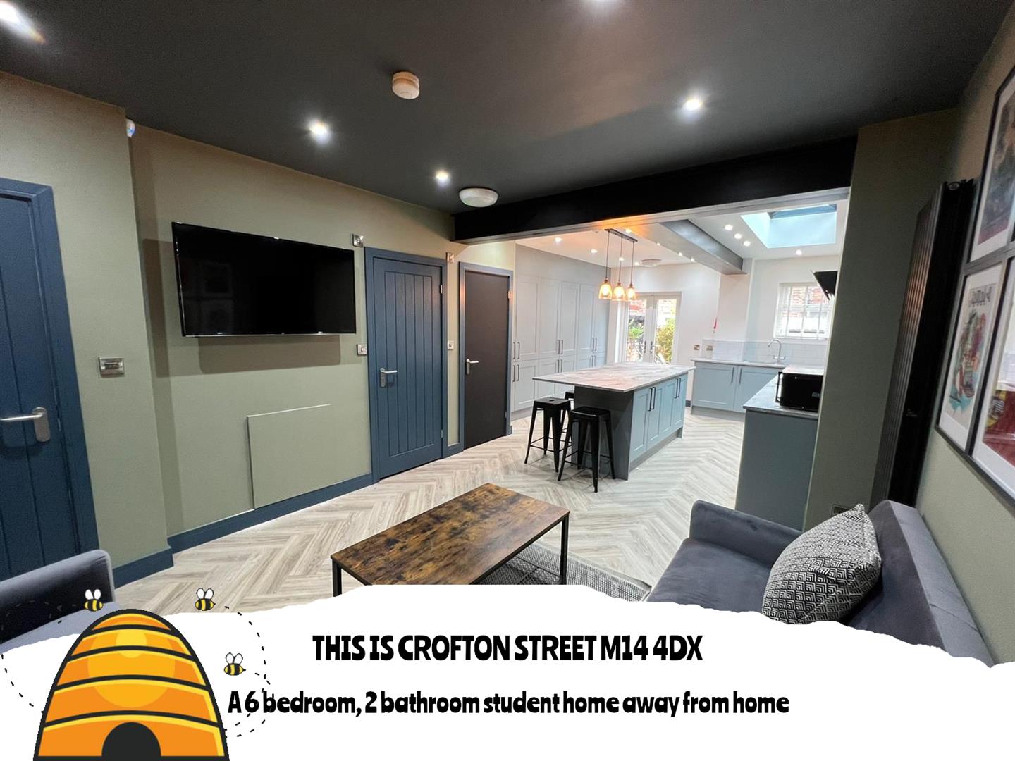 Flat Crofton Street in Manchester