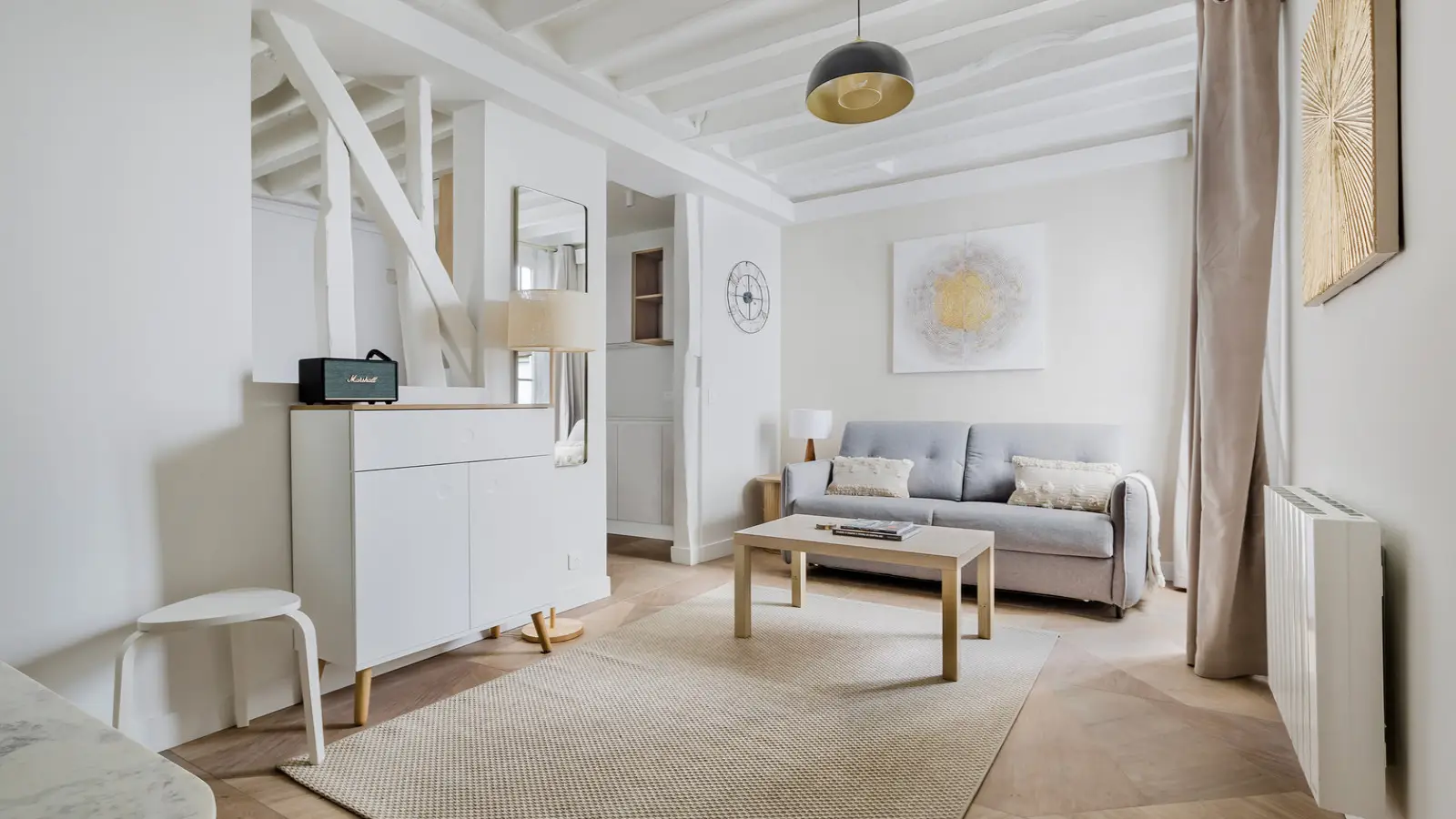 Flat Rue Barbette in Paris