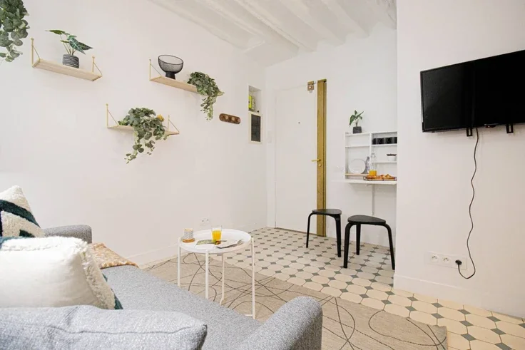 Flat Rue Pavée in Paris
