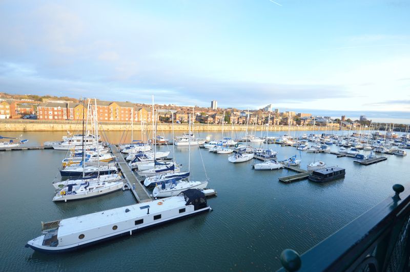 Flat South Ferry Quay in Liverpool