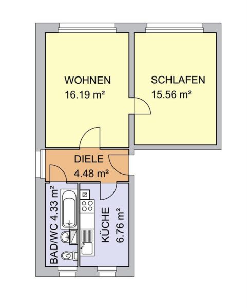 Wohnung Ring der Chemiearbeiter in Sandersdorf-Brehna