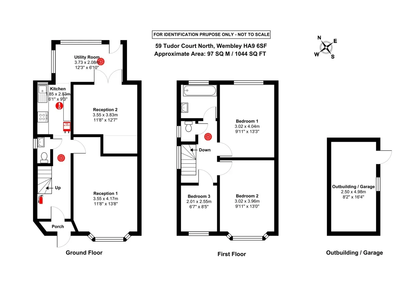 House Tudor Court North in Greater London