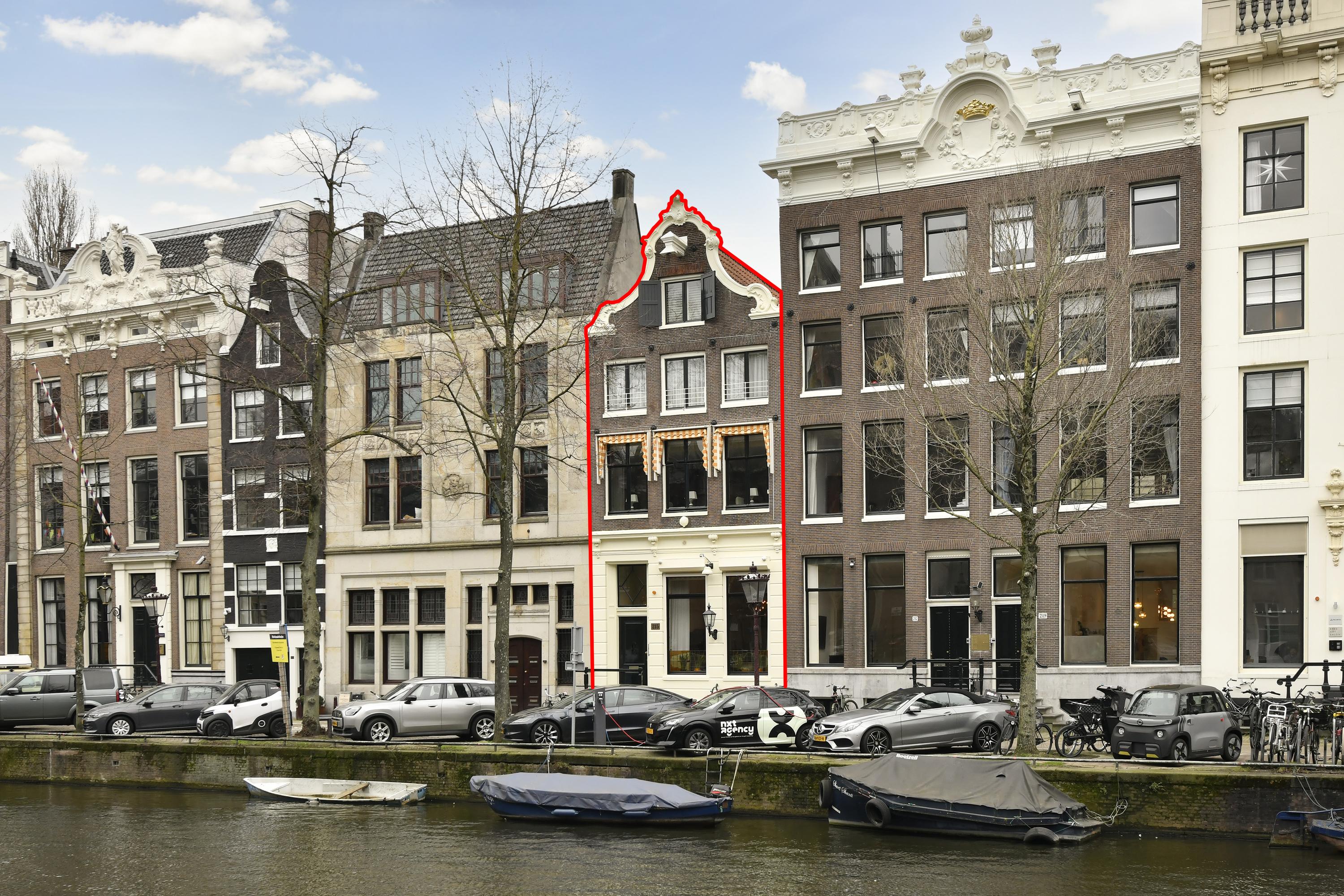 Huis Keizersgracht 215 in Amsterdam