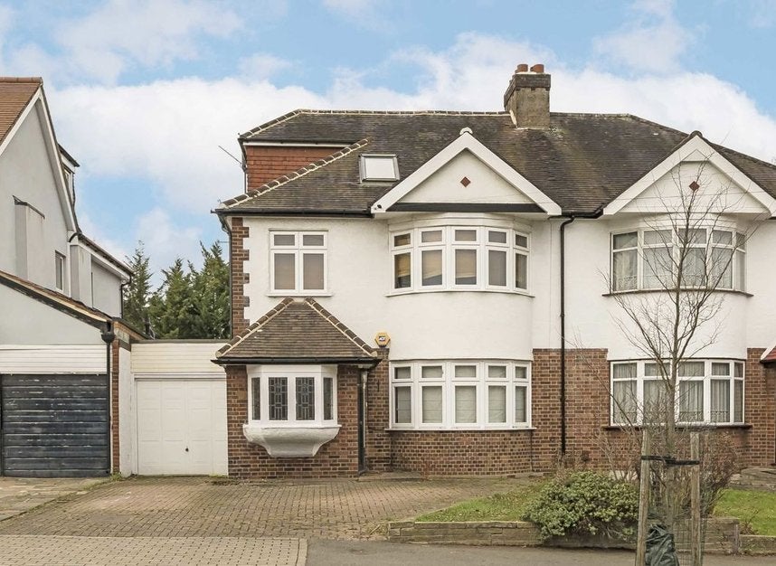 House Longland Drive in Greater London