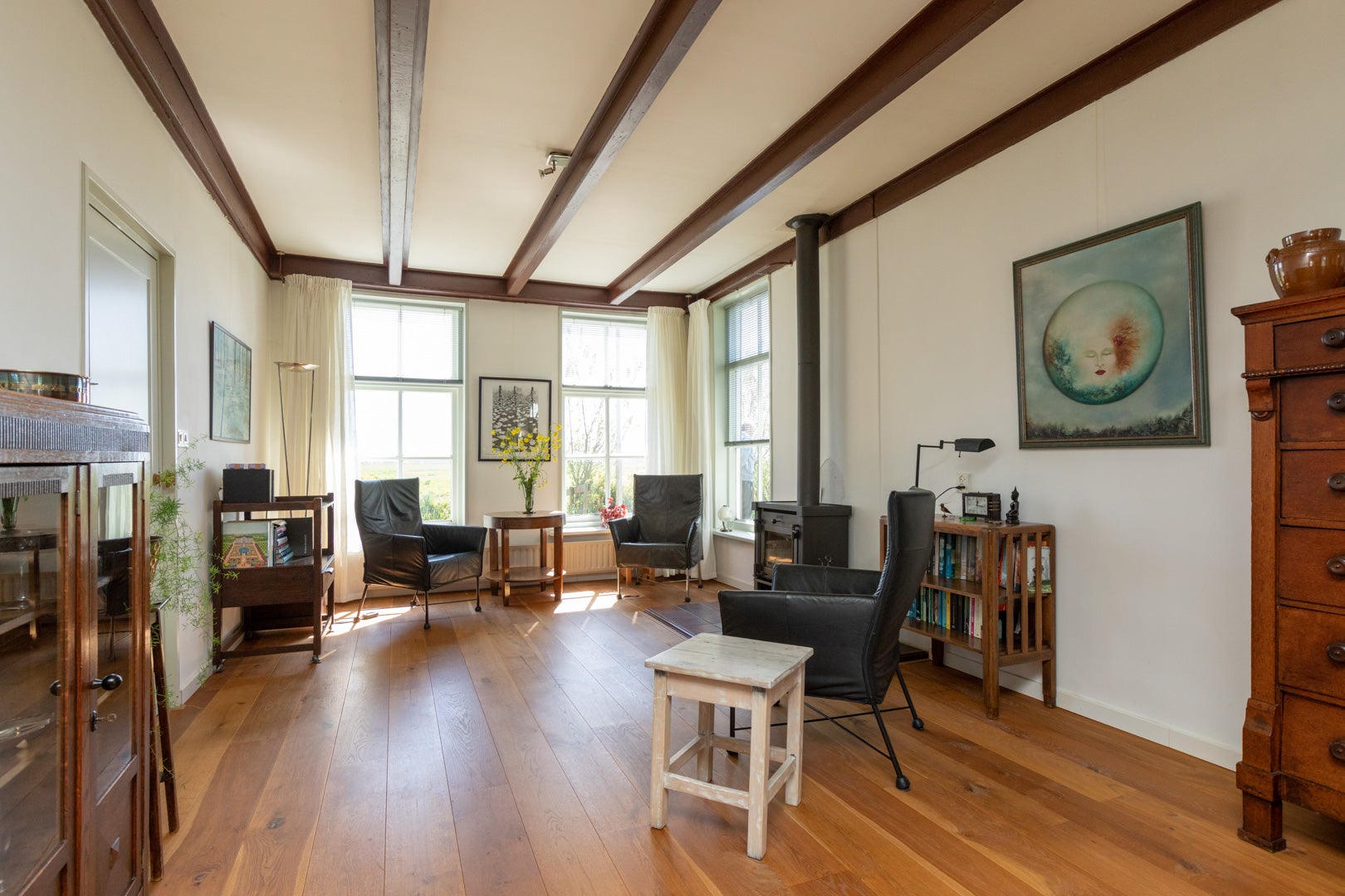 Vrijstaande woning te koop: Fiifhús 8, Wolsum