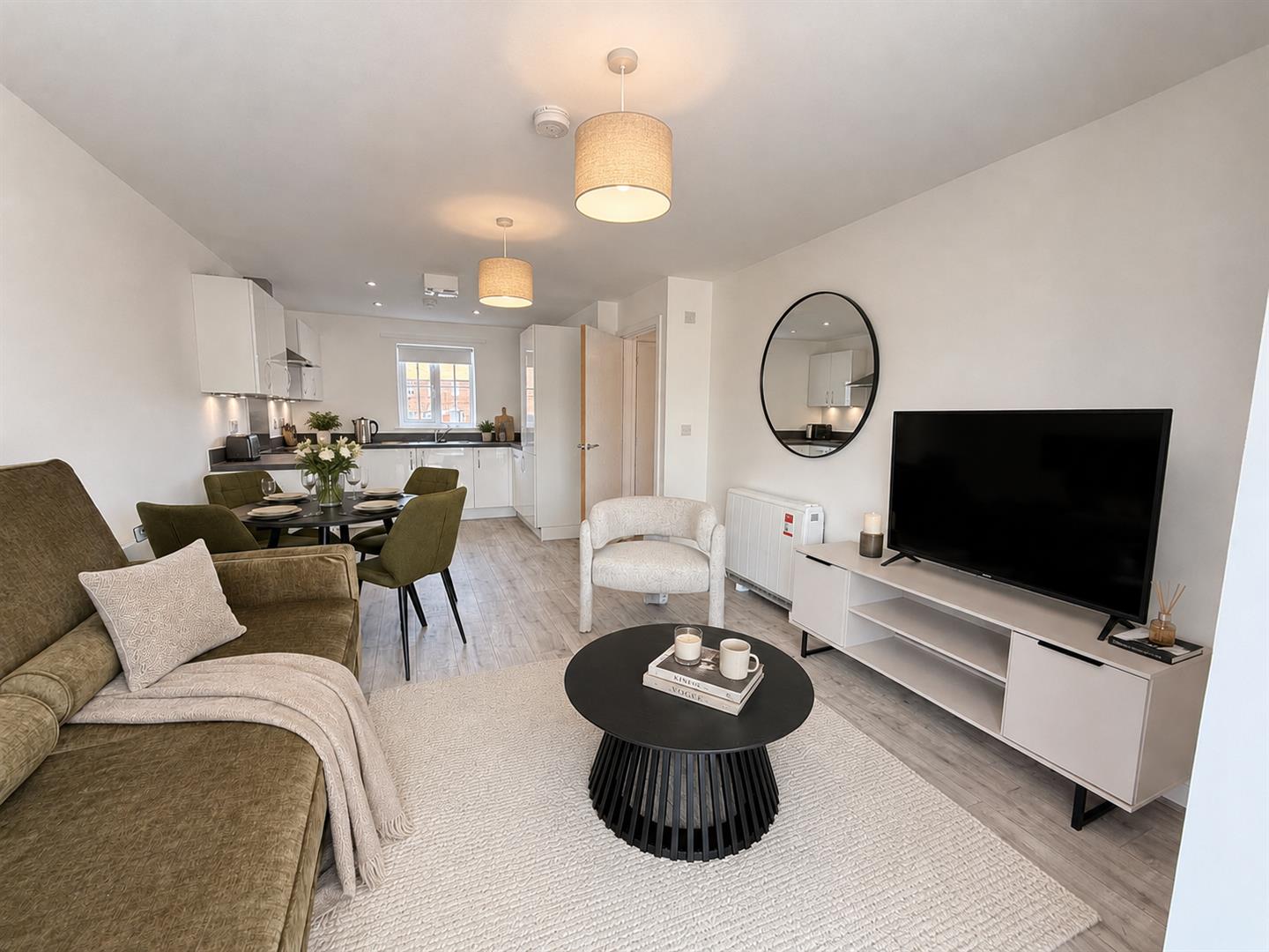 Flat Fairham Drive in Nottingham