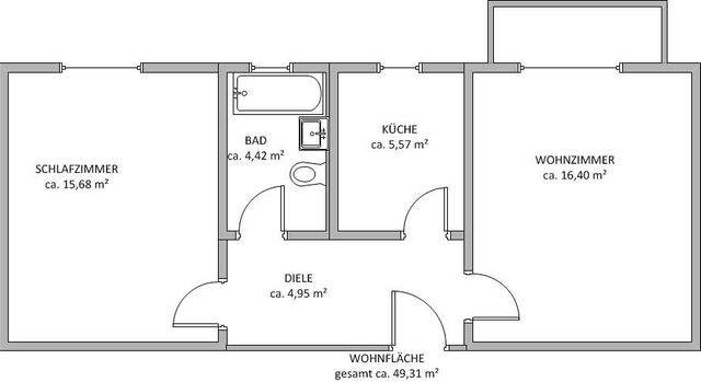 Wohnung Freiherr-vom-Stein-Straße in Bitterfeld-Wolfen