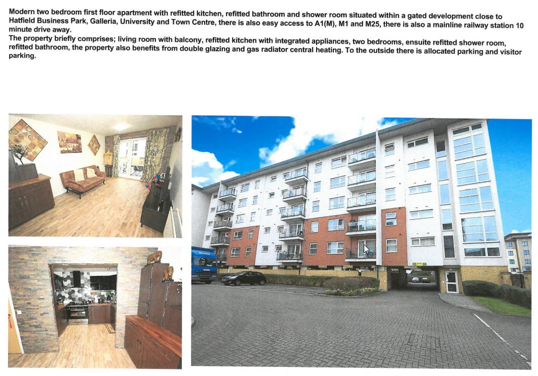 Flat Clarkson Court in Welwyn Hatfield