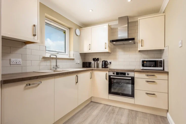 Flat Links Road in Prestwick