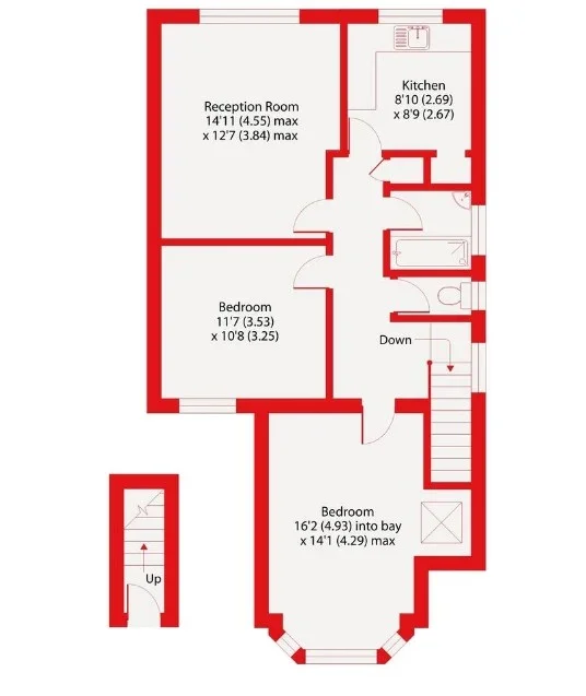 Flat Devonshire Road in Greater London