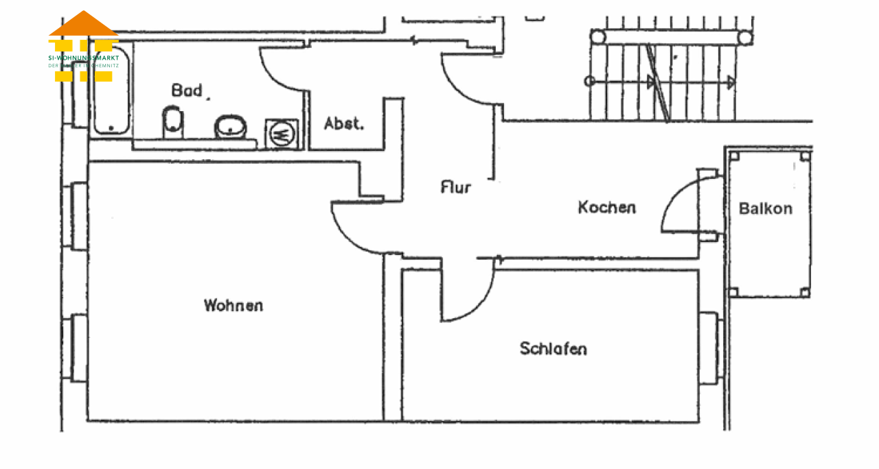 Wohnung Straße der Nationen in Chemnitz