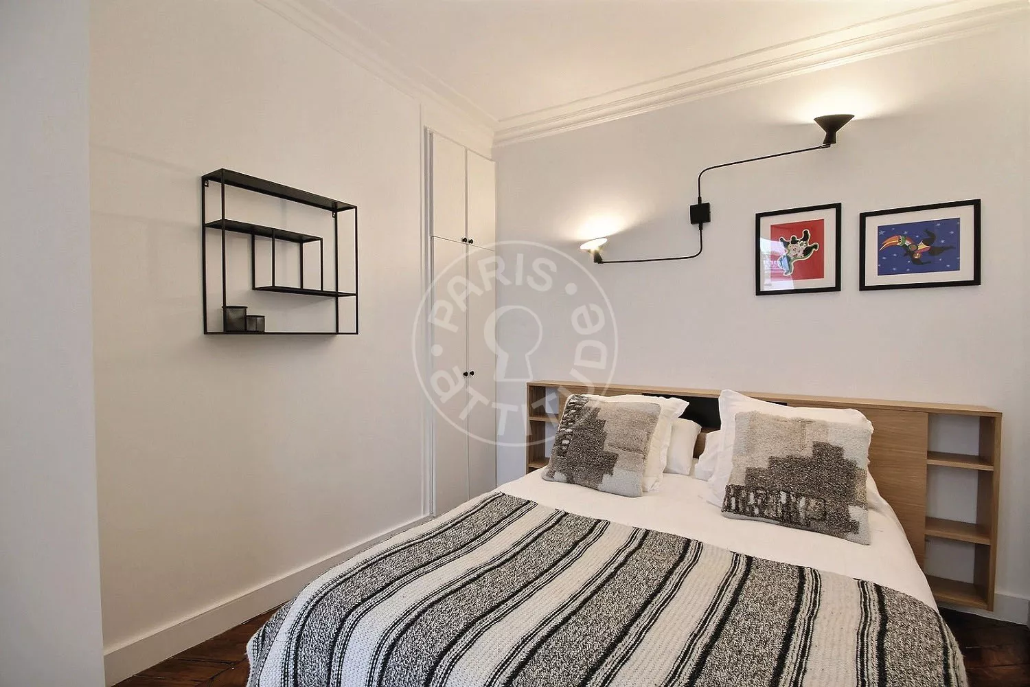 Flat Rue Gérando in Paris