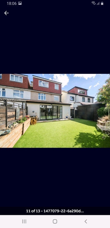 Room Taunton Avenue in Greater London