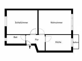 Wohnung Ernststraße in Berlin