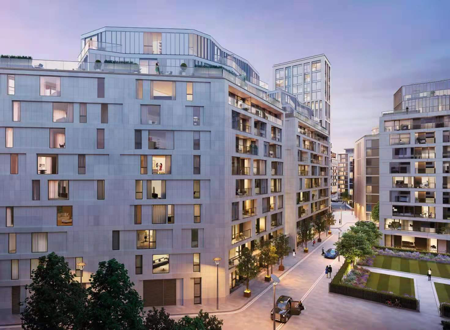 Flat Warwick Lane in Greater London