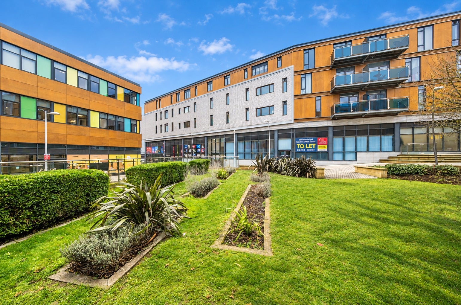 Flat Burgage Square in Wakefield