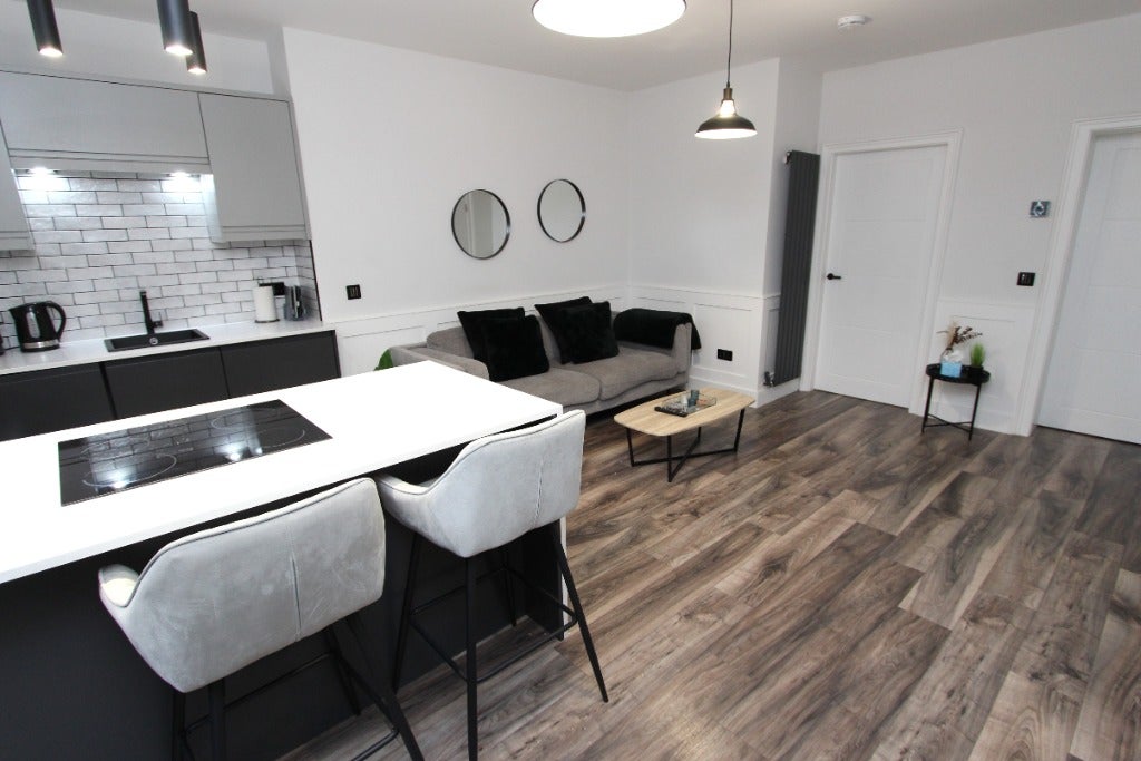 Flat Atholl Crescent Lane in City of Edinburgh