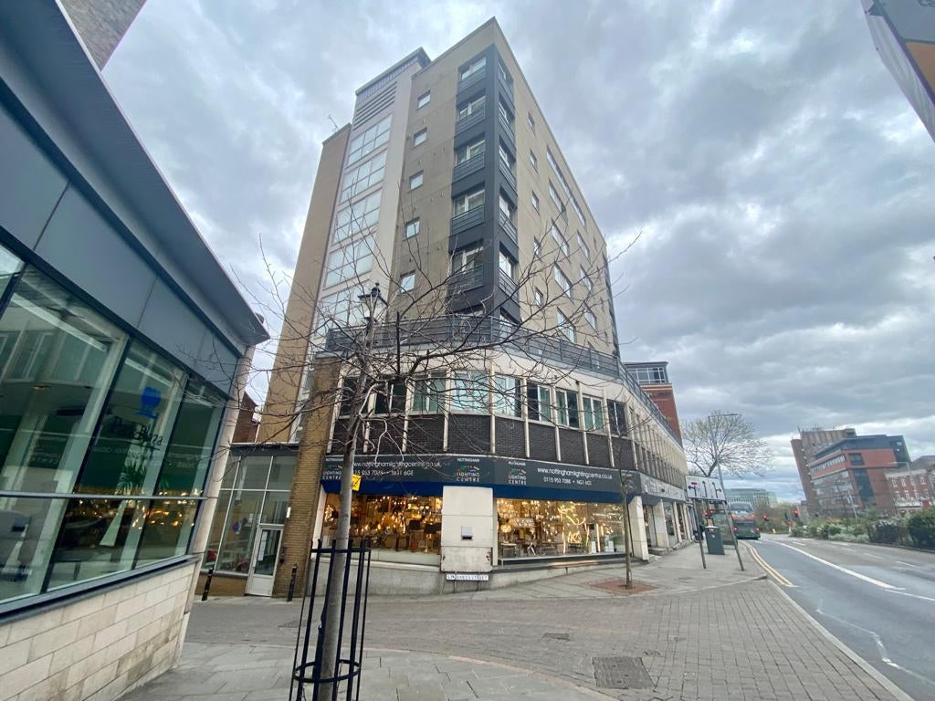 Flat Maid Marian Way in Nottingham