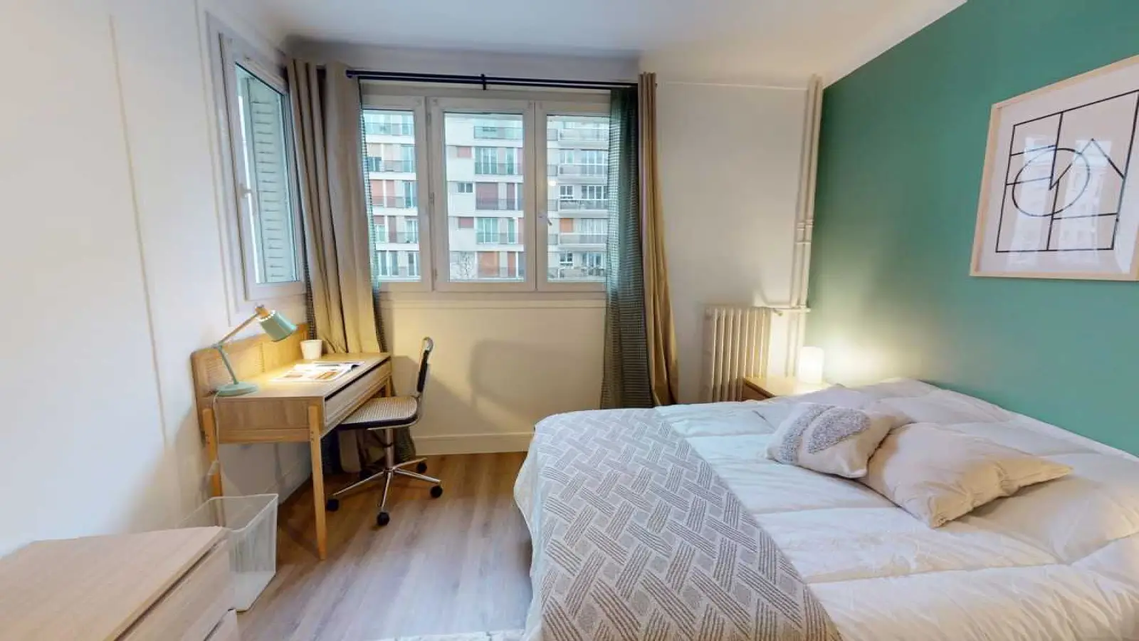 Flat Rue de Saussure in Paris
