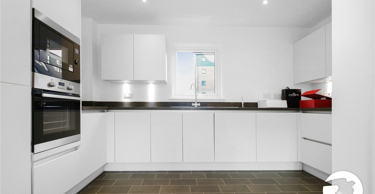 Flat Ackers Drive in Ebbsfleet Garden City