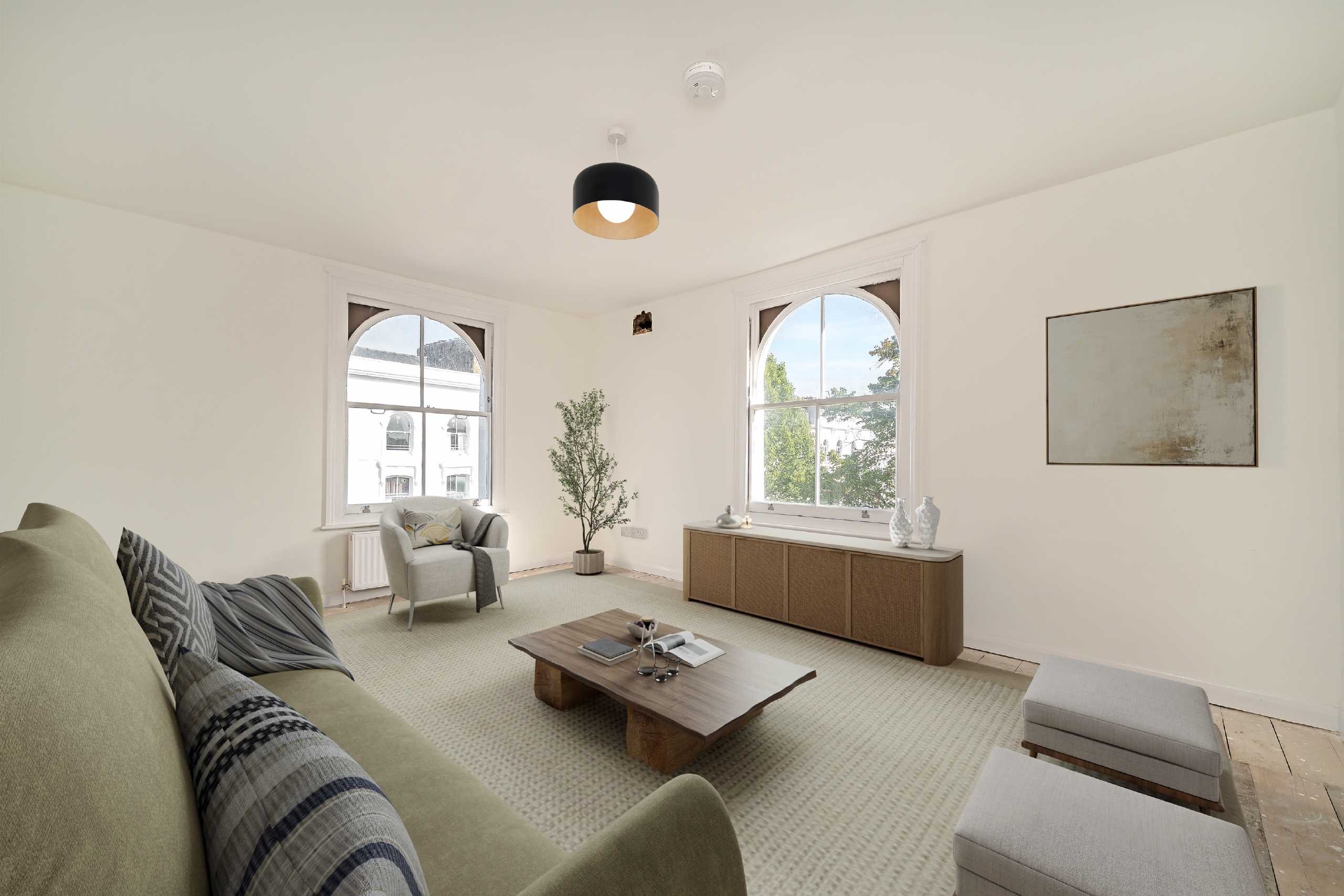 Flat Powis Square in Greater London