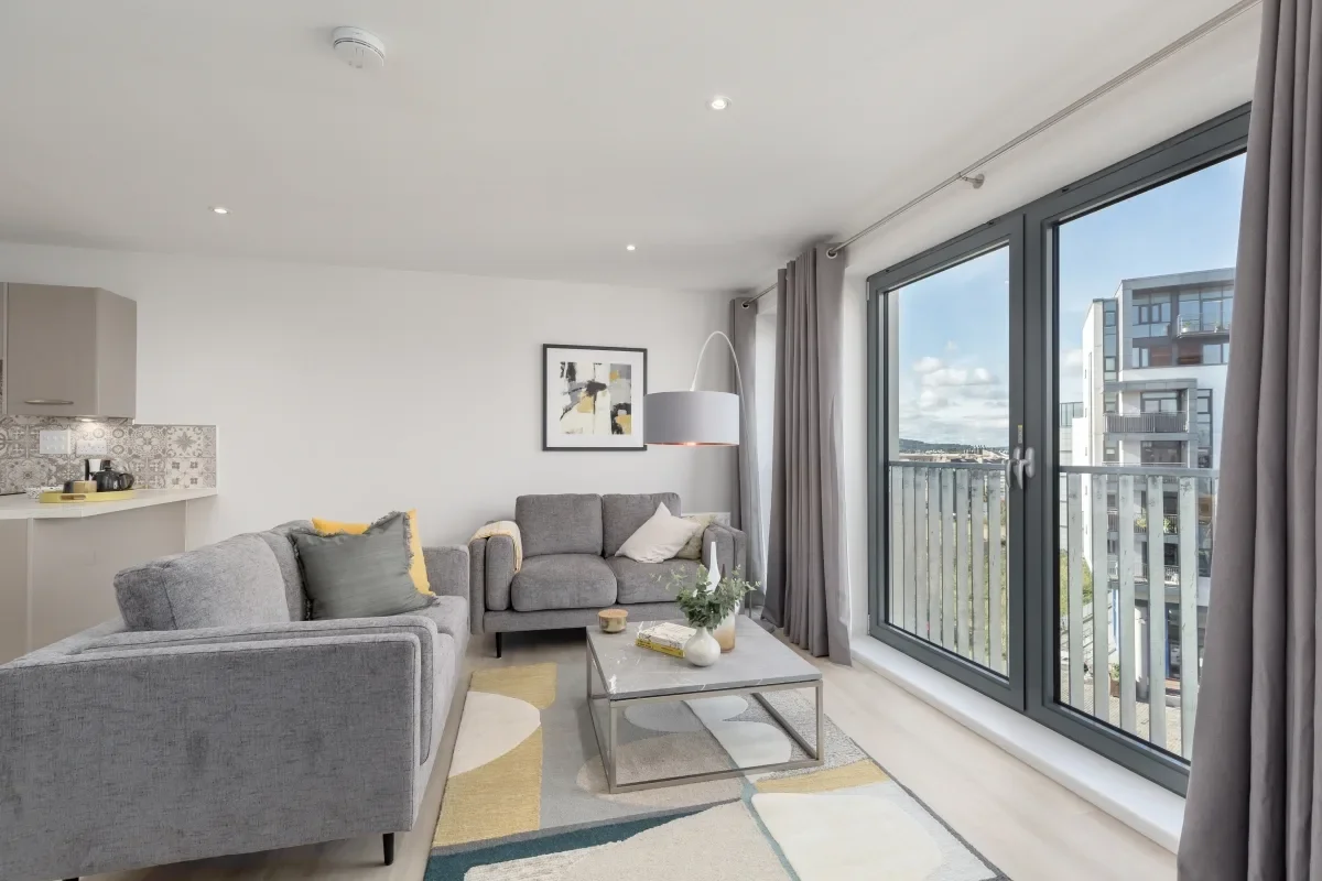 Flat Fountainbridge in City of Edinburgh
