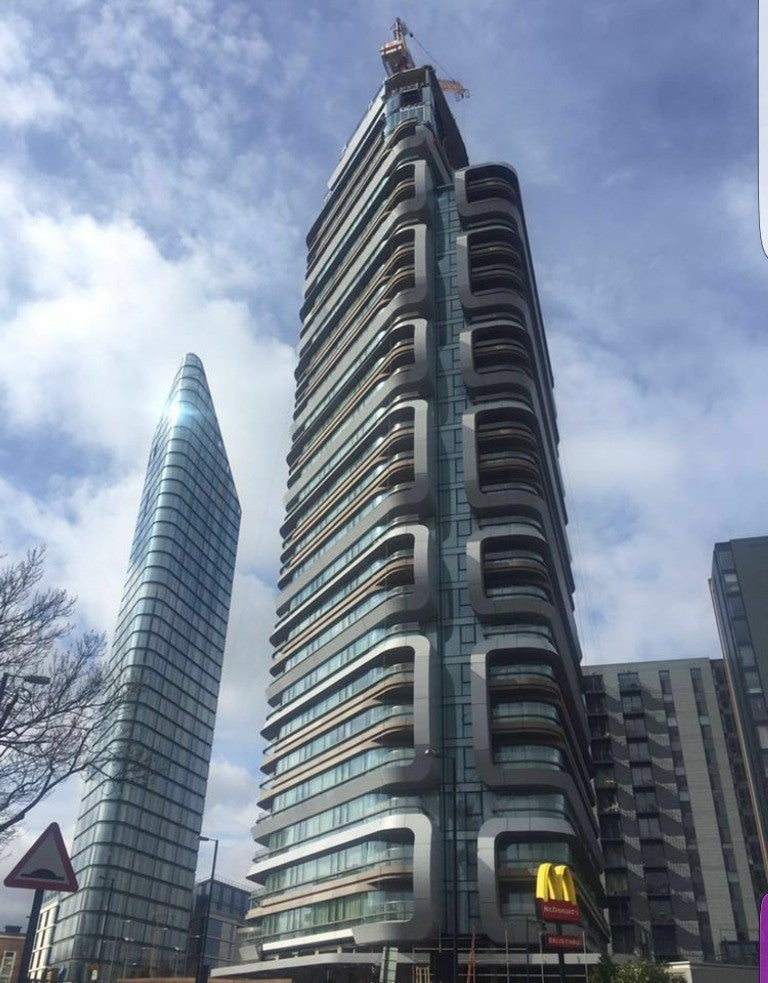 Flat City Road in Greater London