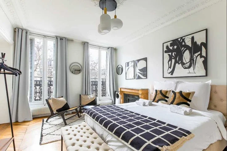 Flat Boulevard Beaumarchais in Paris