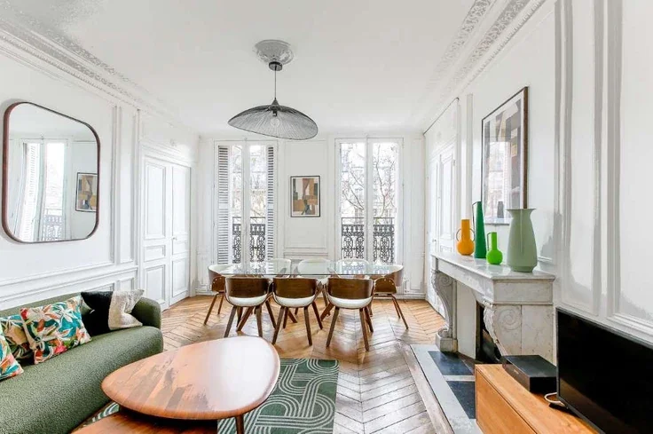Flat Boulevard Beaumarchais in Paris