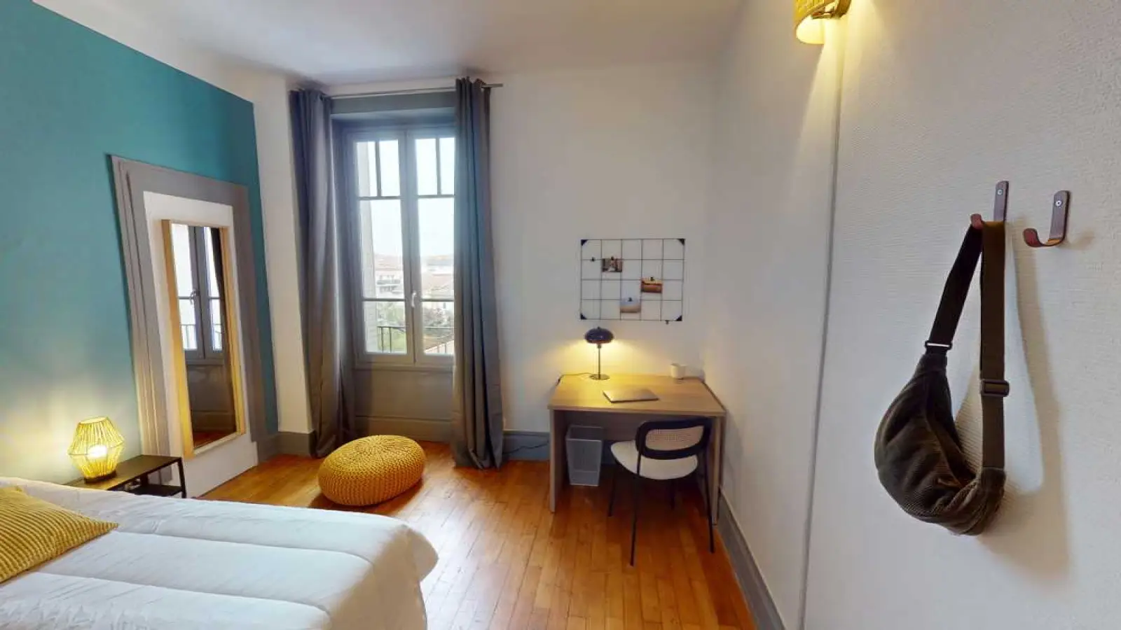 Chambre Rue de Créqui à Lyon
