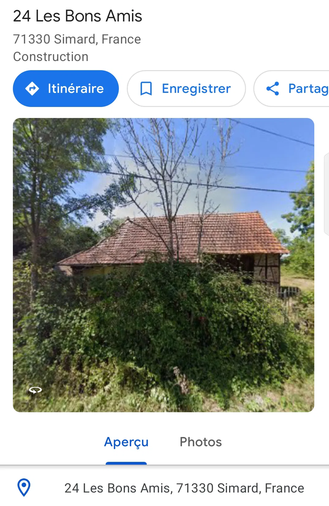 Chambre D 178 à Simard