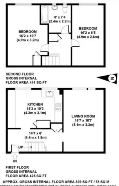 Flat St. Peter's Close in Greater London