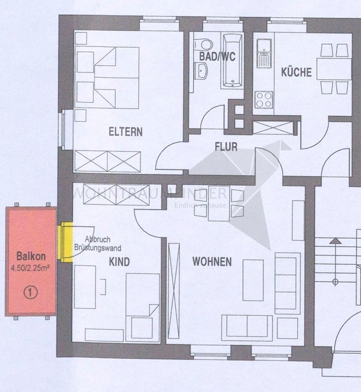 Wohnung Erich-Steinfurth-Straße in Chemnitz