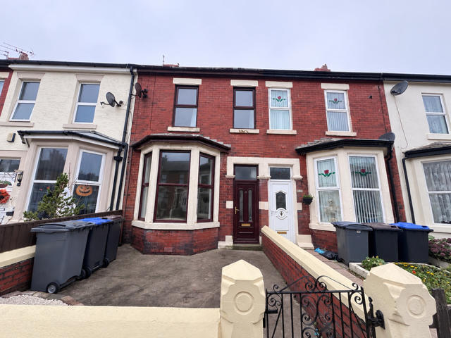 House Victory Road in Blackpool
