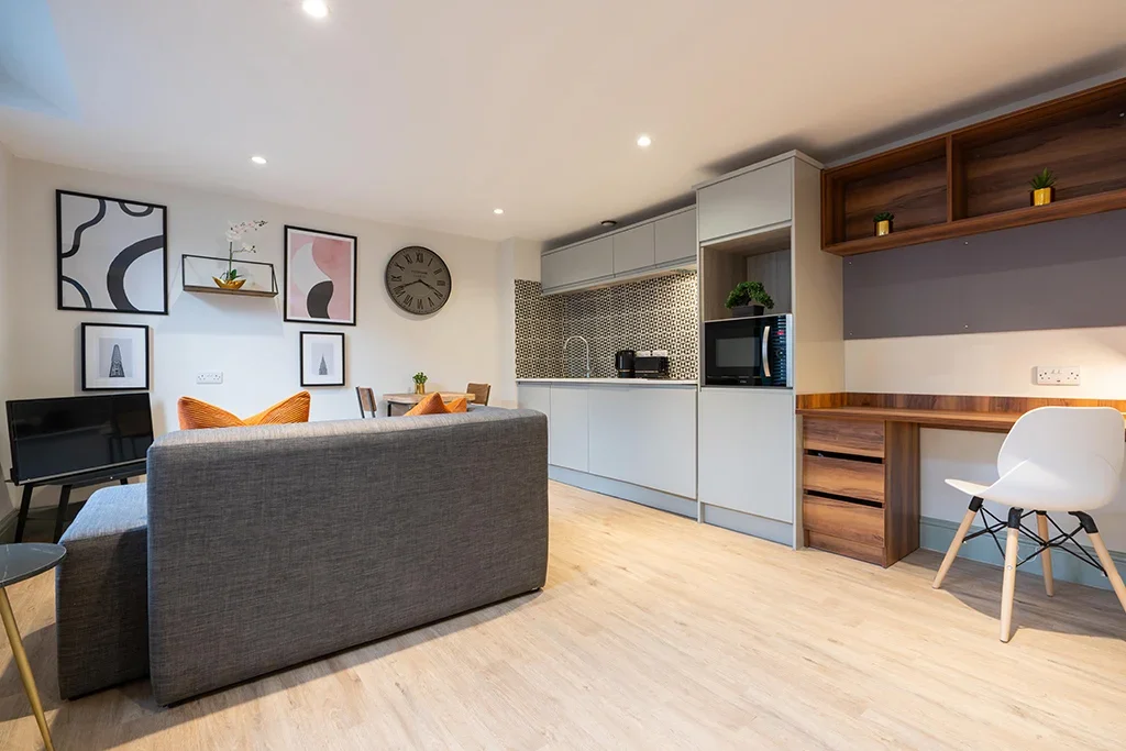 Flat Mount Pleasant in Liverpool