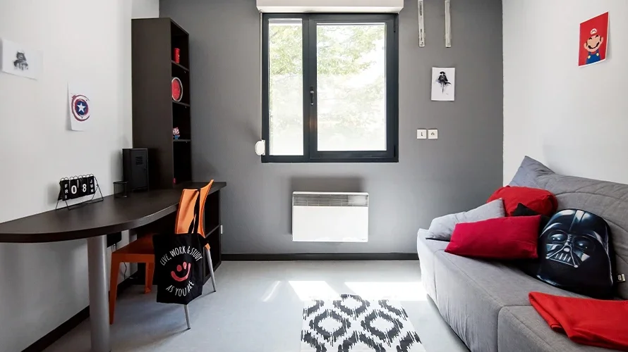 Chambre Avenue Berthelot à Lyon
