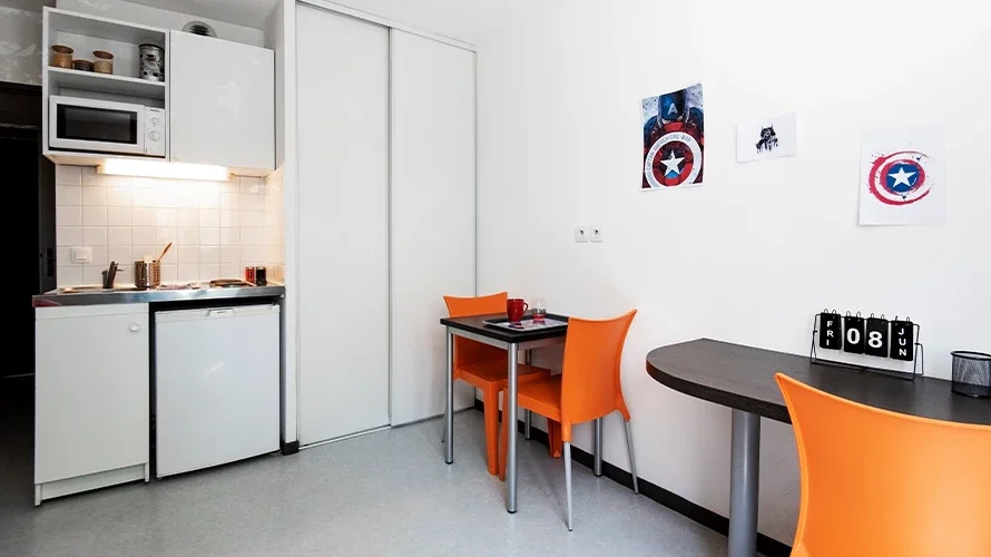 Chambre Avenue Berthelot à Lyon