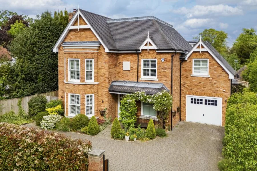 House Parsonage Road in Borough of Runnymede