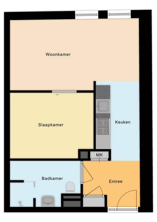 Appartement Achterdam 22 C in Alkmaar