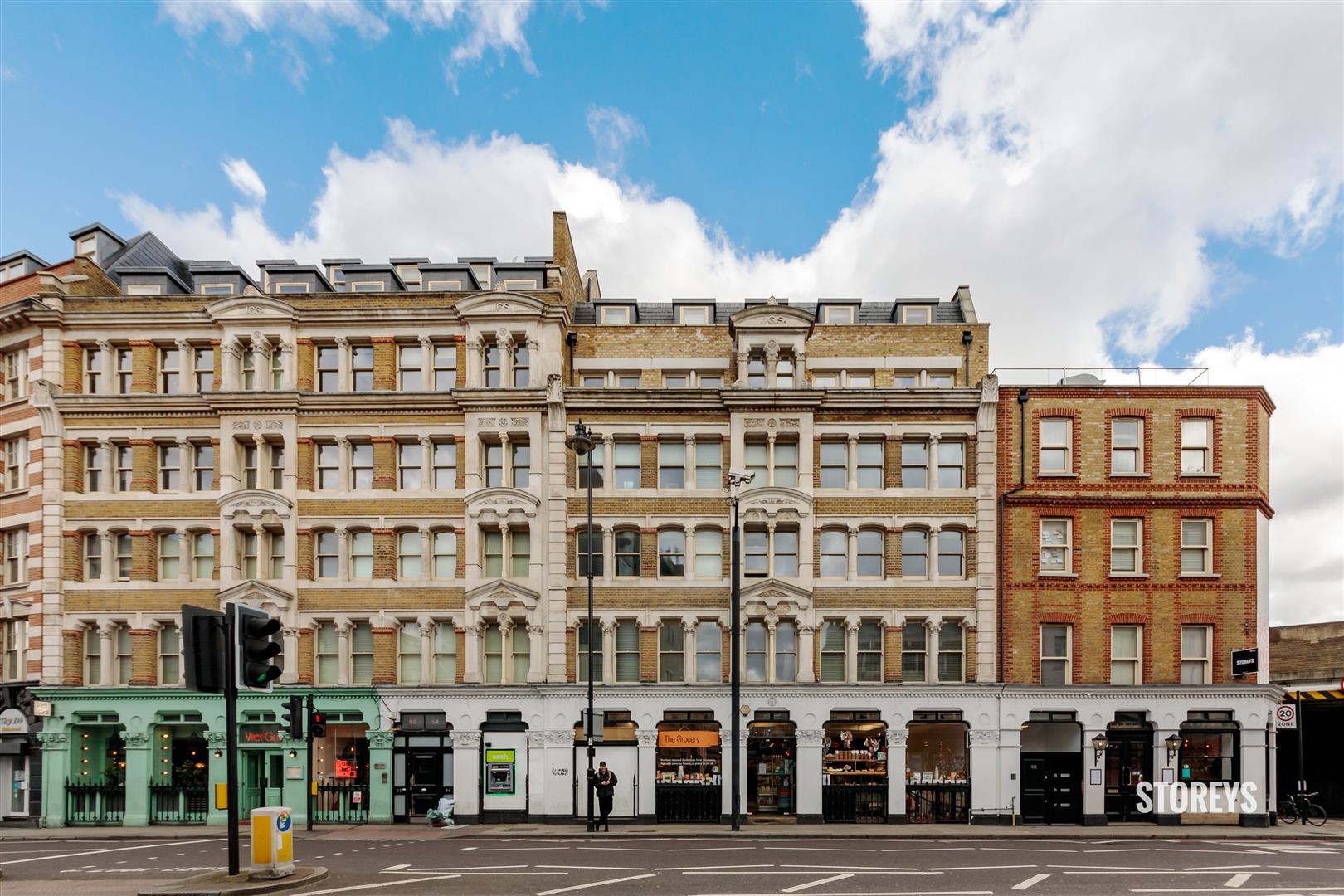Flat Kingsland Road in London