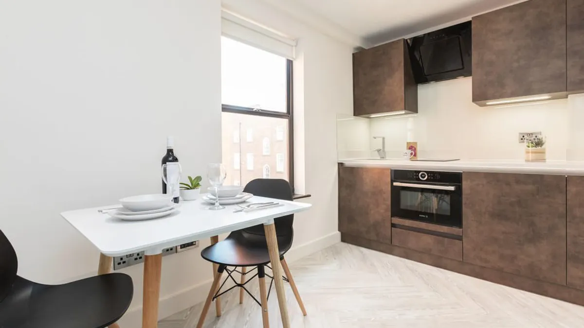 Flat Byrom Street in Manchester