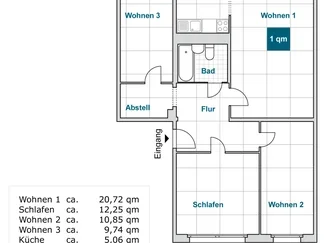 Wohnung Elsterwerdaer Straße in Dresden