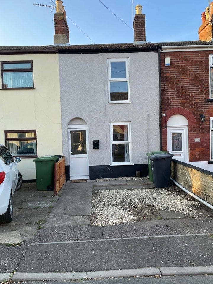 House Well Street in Great Yarmouth