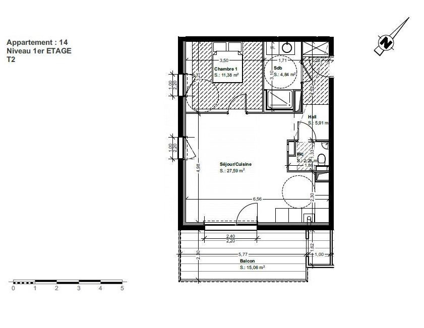 Appartement Rue des Bois à Riedisheim