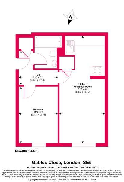 Flat Gables Close in Greater London