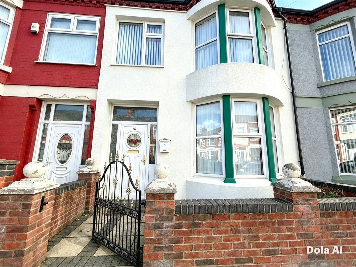 House Knoclaid Road in Liverpool