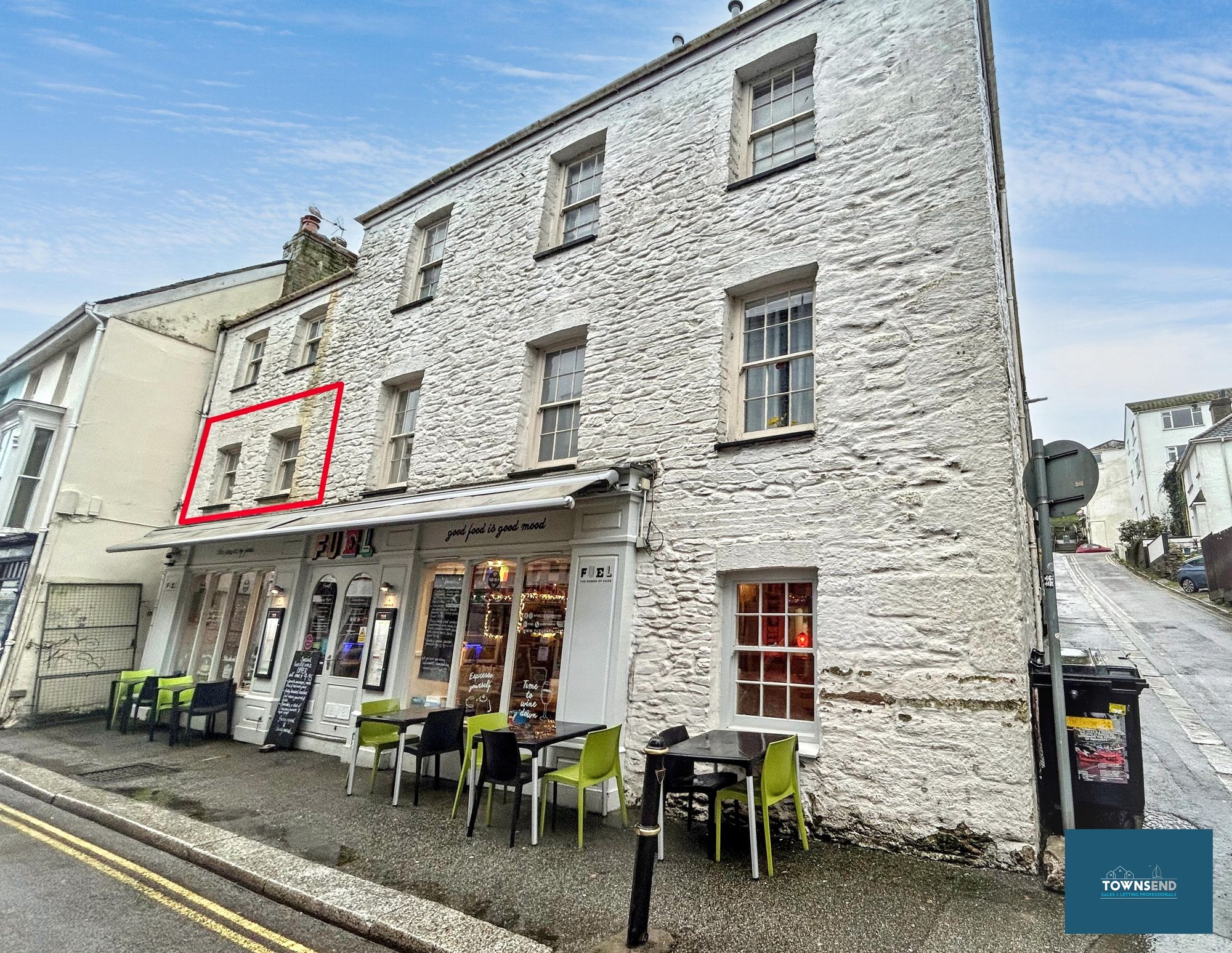 House Arwenack Street in Falmouth