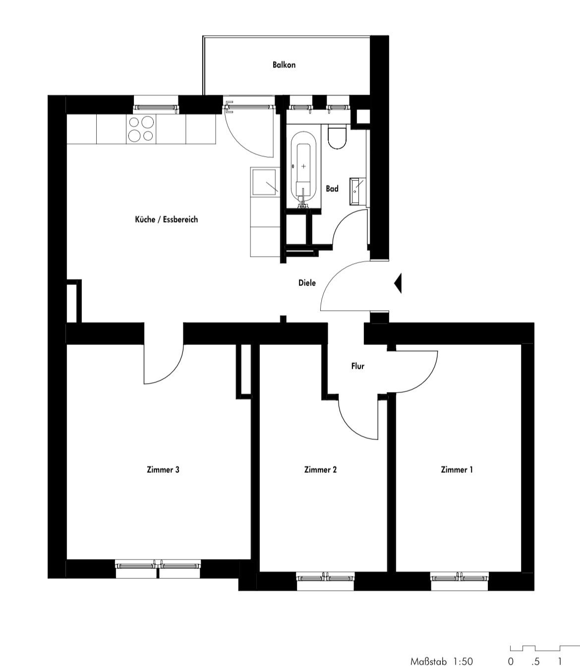 Wohnung Georg-Schumann-Straße in Leipzig